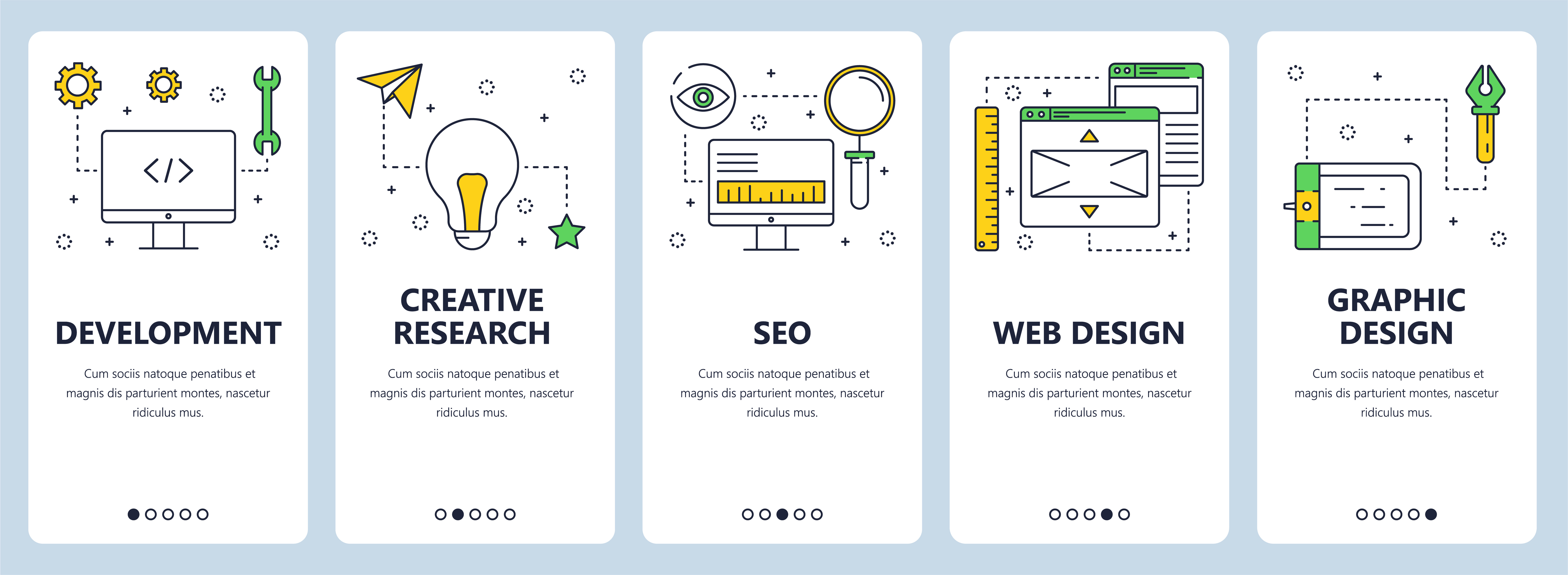 Modern workspace with technology